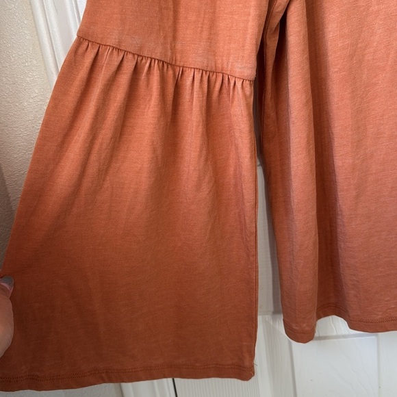 Panhandle Women’s Boho Embroidered western Long Bell Sleeve Top Neutral XXL - Picture 7 of 13